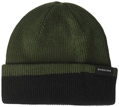 Performed Colorblock 2 Beanie - Forest Night Hthr