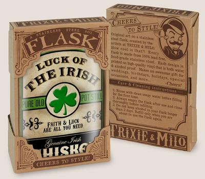 Flask - Luck Of The Irish 