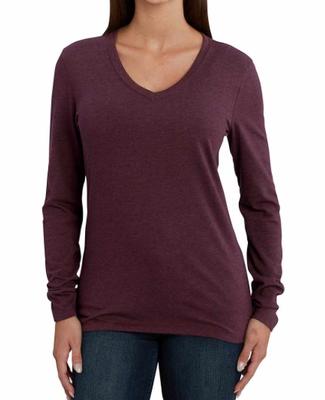 W`s Lockhart Ls V-neck Tee