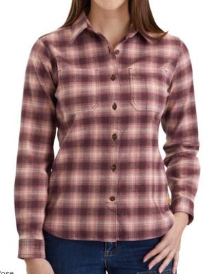 W`s Rugged Flex Plaid Ls Shirt