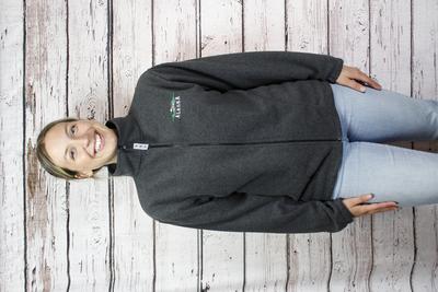 Unisex Fleece Fz Jacket - Charcoal