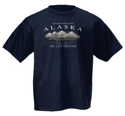 Haze Mountain W/ak Navy Tee