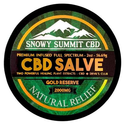 Cbd Gold Reserve Salve 2000mg