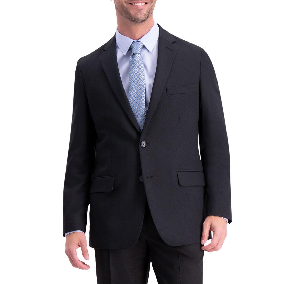  Active Series Suit Coat : Classic Fit - Off Black