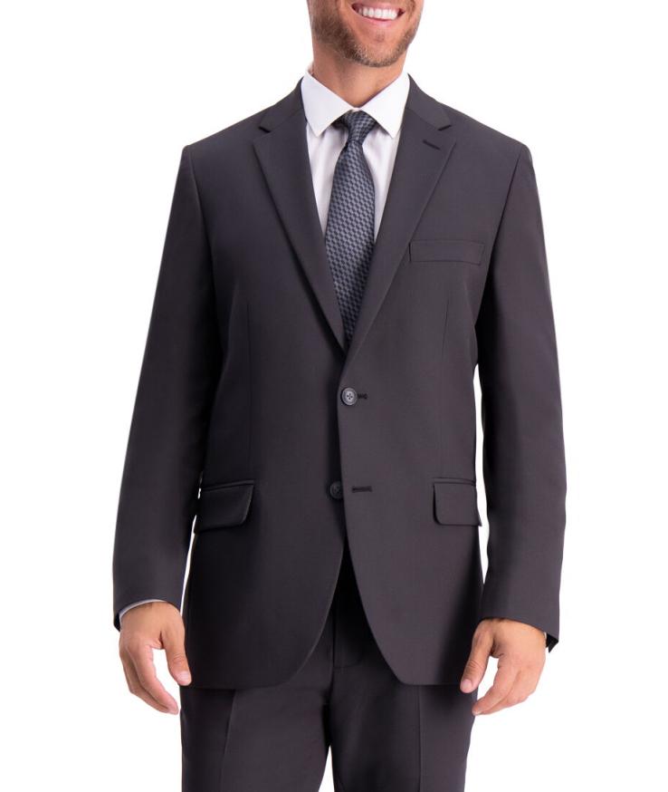  Active Series Suit Coat : Slim Fit - Charcoal