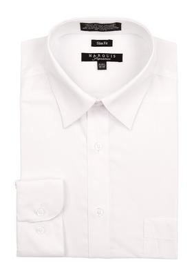 Dress Shirt L/s Slim - White