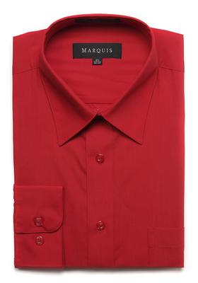 Dress Shirt L/s Reg - Red