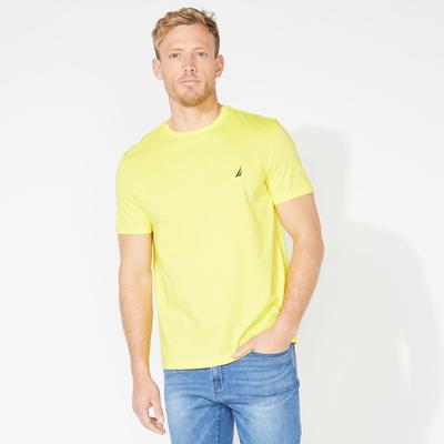 Crew Neck Solid S/s Tee - Corn