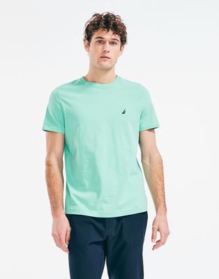 S/s Solid Crew Neck Tee - Mint Spring