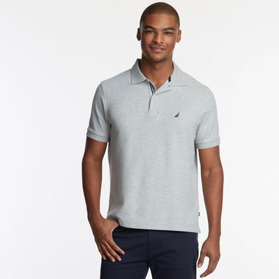 Anchor Deck Polo - Grey Hthr