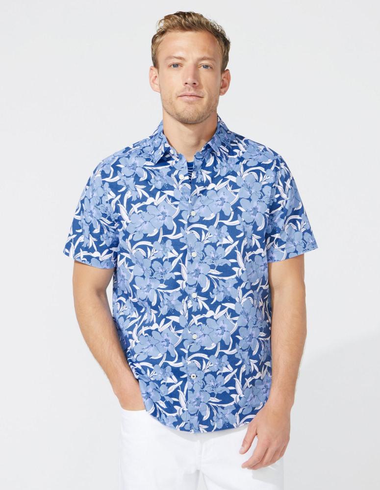  Navtech S/S Woven Shirt (B & T): Floral Print - Limogas