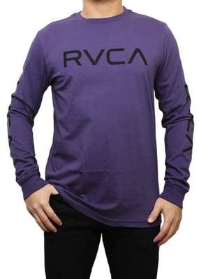 Big Rvca L/s Tee - Deep Purple