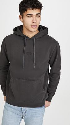 Blocked Hoodie - Pirate Black