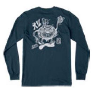 Send Noodles L/s Tee - Navy Marine