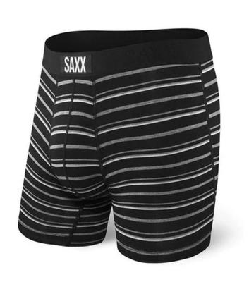 Vibe Boxer Brief: Black Coast Stripe