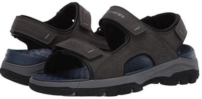 Tresmen Garo: Velcro Sandle - Charcoal
