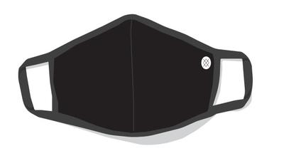 Face Mask - Solid Black