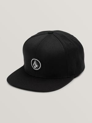 Quarter Twill Snapback - Black
