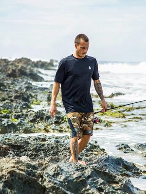 More Of Us S/s Upf 50 Rashguard - Black