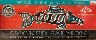 Alaskan Sockeye Smoked Salmon
