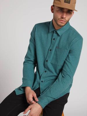 Caden Solid L/s - Mediterranean