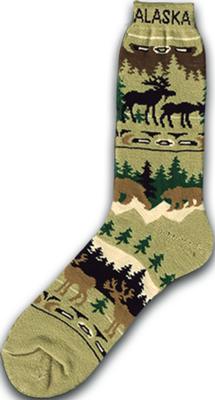 Moose, Bear, Caribou Socks