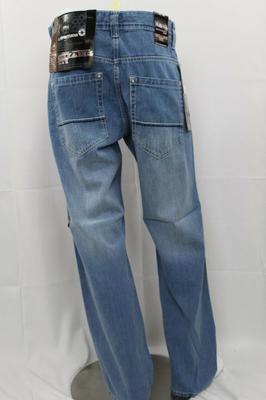 Crosshatch Jeans: Relaxed Fit - Md. Sand Blue