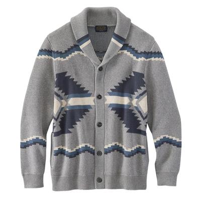 Highland Cardigan: Grey/multi