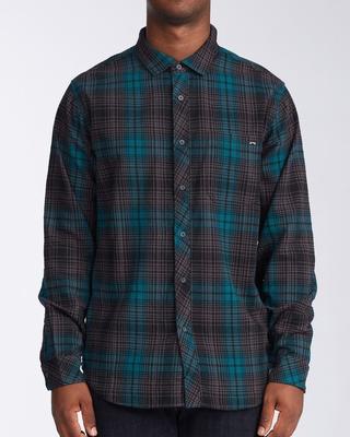 Coastline L/s Flannel - Charcoal