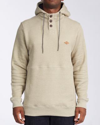 Hudson Po Hoody: Sherpa Lined - Gravel Hthr