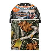 Rap-a-cap Multi Purpose Neck Scarf: Hunting Camp Camo