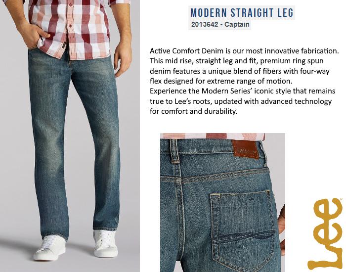  Modern Series : Straight Fit, Straight Leg - Captain