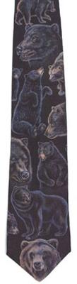 Black Bear Tie