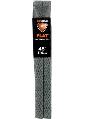 Sof Sole: Athletic Flat Laces- Grey (45