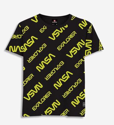 Graphic S/s Tee: Nasa All Over