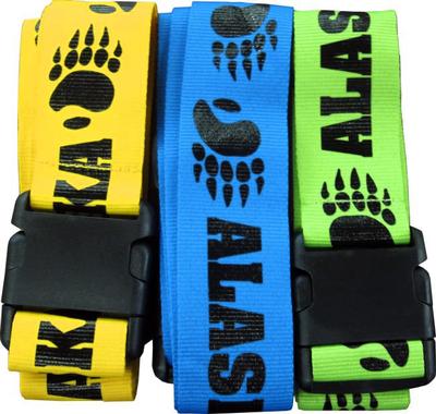 Luggage Strap: Ak Bear Tracks