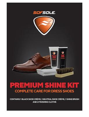 Sof Sole: Premium Dress Shoe Shine Kit