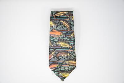 Native Salmon Tie