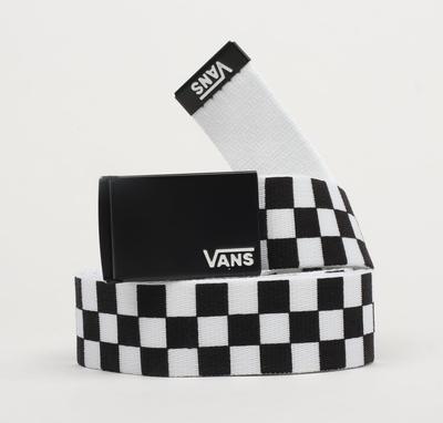 Long Depster Web Belt - Black/white Check