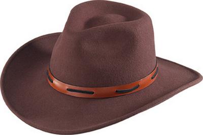 Felt Hiker Hat - Brown