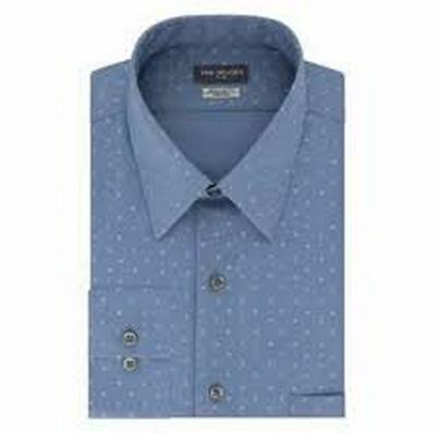 Phillips Van Heusen: Tek-fit L/s Dress Shirt Prnt- Stream