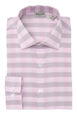 Calvin Klein: Slim Tek-fit L/s Dress Shirt Prnt - Rose