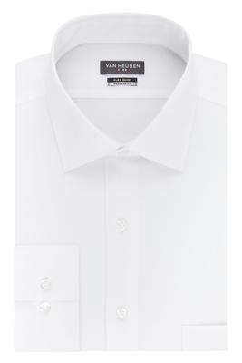 Phillips Van Heusen: Big Flex-fit  L/s Dress Shirt - White