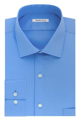 Phillips Van Heusen: Big Flex-fit L/s Dress Shirt - Blue Frost