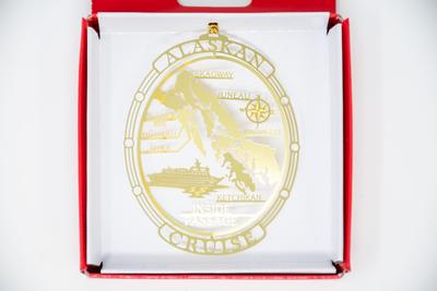 Brass Ornament - Inside Passage Cruise