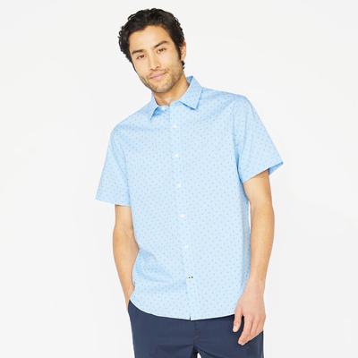 Wtw Print S/s Woven - Little Boy Blue