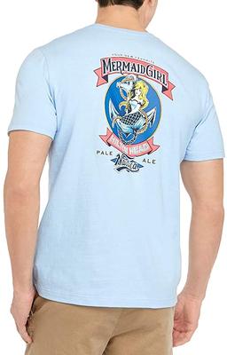 Mermaid Girl S/s Tee - Noon Blue