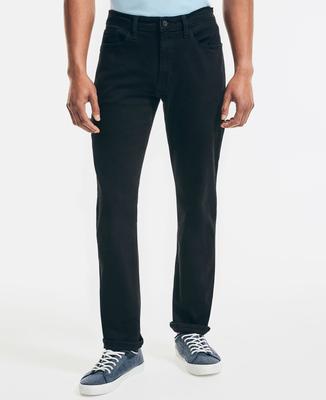 Jeans: Straight Leg - Black Ink