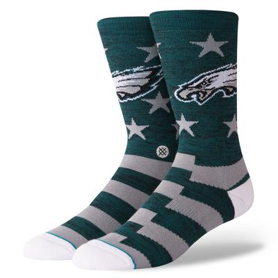 Crew Sock - Eagles Banner
