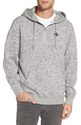 Flurry 1/2 Zip Hoodie - Lunar Rock Heather